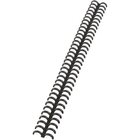 GRZBIETY DO OPRAWY GBC ClickBind A4/8mm CZARNE (50)