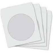 KOPERTY NA CD/DVD SK z OKIENKIEM BIAŁE 1000szt