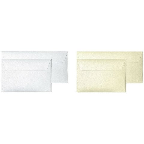 KOPERTY OZDOBNE GALERIA PAPIERU 158*158mm BIAŁE 10szt