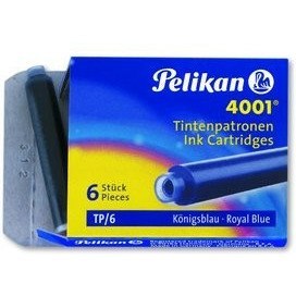 Naboje do pióra wiecznego krótkie fioletow PELIKAN