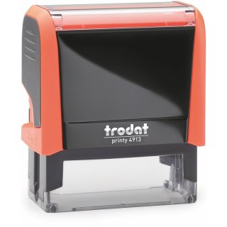PIECZĄTKA TRODAT PRINTY 4913 NEON POMARAŃCZOWA