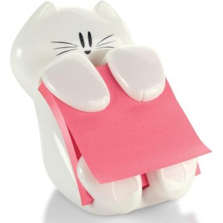 PODAJNIK KARTECZEK POST-IT "KOTEK" + 1 BLOCZEK