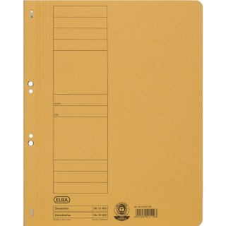 SKOROSZYT KARTONOWY ELBA A4 OCZKOWY SZARY