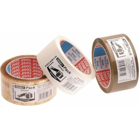 TAŚMA PAKOWA TESA 48mm*66m SOLVENT BRĄZOWA