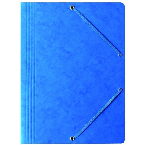 TECZKA PRESZPANOWA Z GUMKĄ BANTEX A4 NIEBIESKA