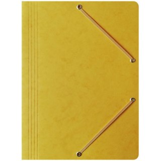 TECZKA PRESZPANOWA Z GUMKĄ BANTEX A4 ŻÓŁTA