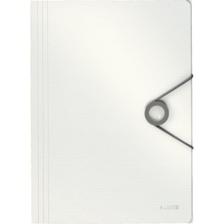 TECZKA Z GUMKĄ LEITZ SOLID 15mm BIAŁA