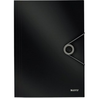 TECZKA Z GUMKĄ LEITZ SOLID 15mm CZARNA