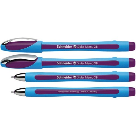 Długopis Schneider Slider Memo XB fioletowy