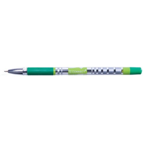 Długopis żelowo-fluidowy Q-Connect 0.5mm zielony