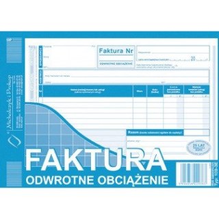 FAKTURA ODWROTNE OBCIĄŻENIE A5