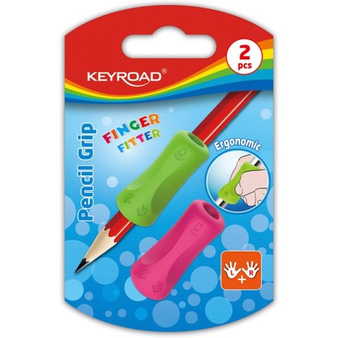 Gumka Keyroad Pencil Grip 2szt