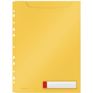 Koszulki PP Leitz Cosy A4/200µm 150k żółte (3)