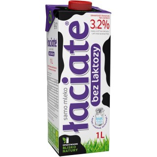 Mleko UHT Łaciate 1L 3.2% bez laktozy