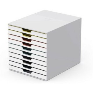 Pojemnik 10 szuflad Durable Varicolor