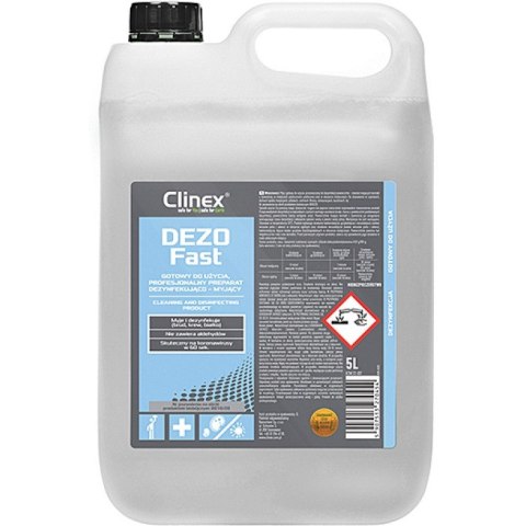 Preparat Clinex DezoFast 5L (dezynfekująco-myjący)