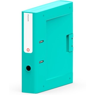 Segregator Moxom NewBinder A4/70mm turkusowy