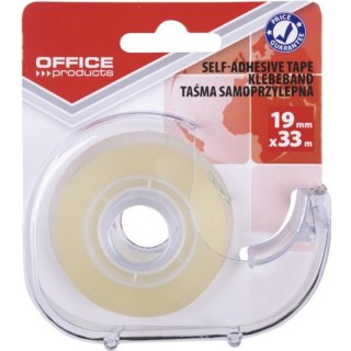 Taśma biurowa Office Products 19mm/30m transparentna