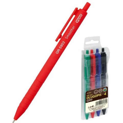 Długopisy Grand GR-5903 Smoother 4 kolory