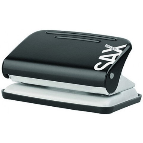 Dziurkacz Sax Design 218 PaperBox czarny