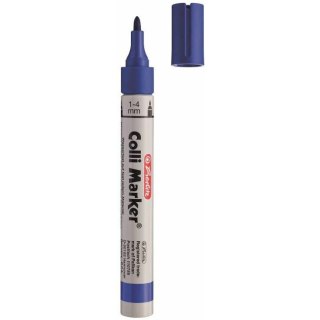 Marker permanentny Herlitz Colli-Marker niebieski