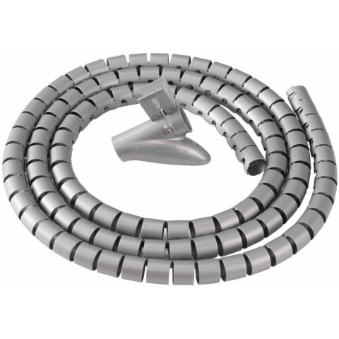 Organizator do kabli Fellowes CableZip srebrny