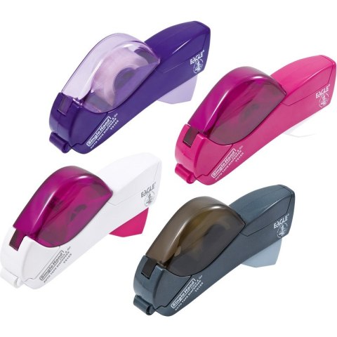 Podajnik do taśmy biurowej Eagle T5165 biało-różowy