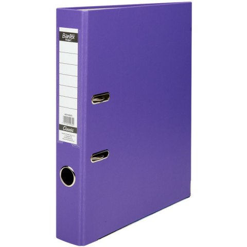 Segregator Bantex Budget Classic A4/50mm fioletowy