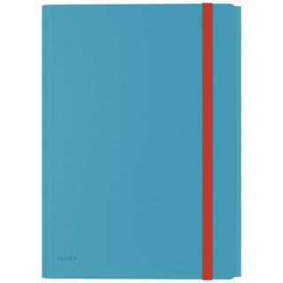 Taczka PP z gumką Leitz Cosy A4 niebieska