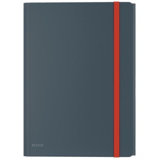 Taczka PP z gumką Leitz Cosy A4 szara