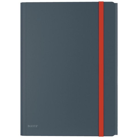 Taczka PP z gumką Leitz Cosy A4 szara