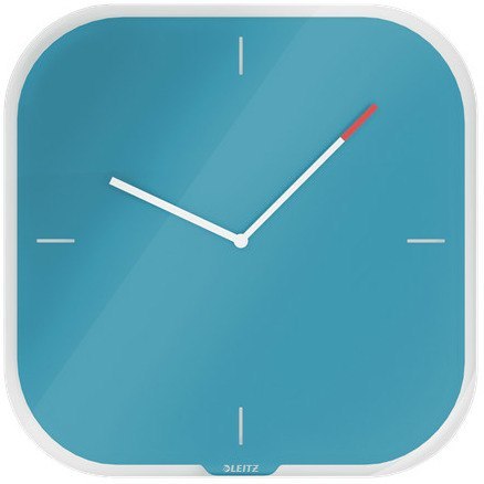 ZEGAR ŚCIENNY LEITZ COSY NIEBIESKI