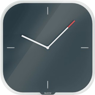 ZEGAR ŚCIENNY LEITZ COSY SZARY