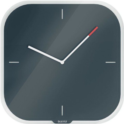 ZEGAR ŚCIENNY LEITZ COSY SZARY