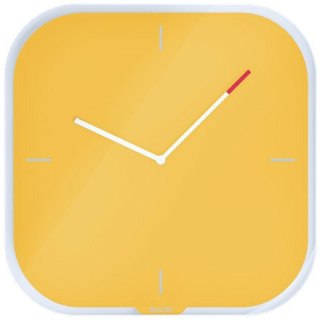 ZEGAR ŚCIENNY LEITZ COSY ŻÓŁTY