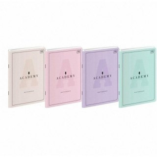 Zeszyt Interdruk Academy Pastel A5/60k linia