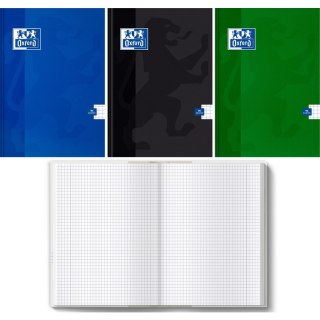 Brulion Oxford Esse A5/96k kratka zielony