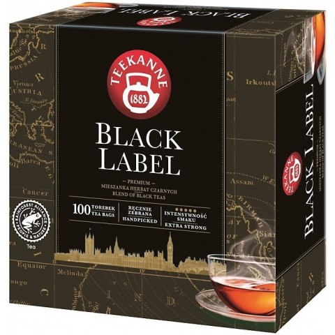 Herbata Teekanne Black Label 100szt
