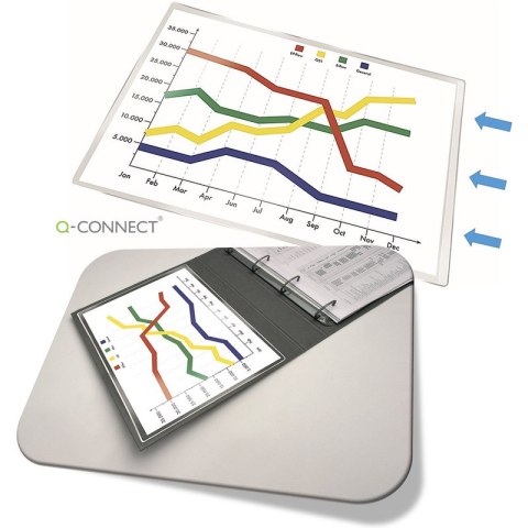 Kieszenie samoprzylepne Q-Connect A4 220x305mm 5szt