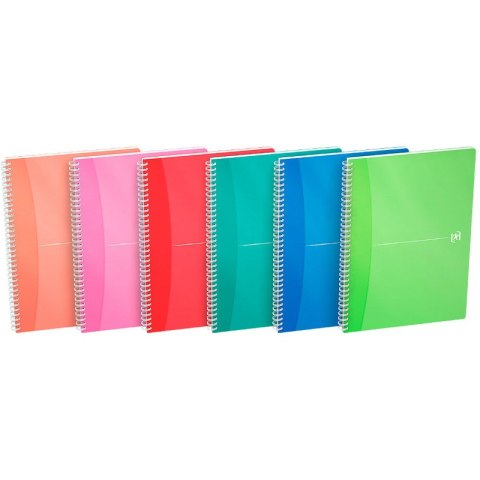 Kołozeszyt Oxford My Coulors A4/90k linia mix kolorów