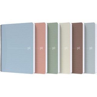 Kołozeszyt Oxford My Rec'Up A4/90k kratka mix kolorów