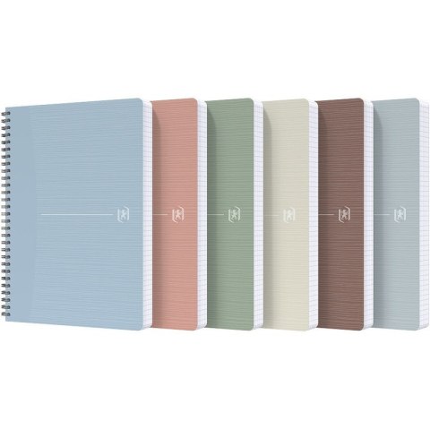 Kołozeszyt Oxford My Rec'Up A5/90k linia mix kolorów