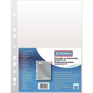 Koszulki Donau A4/40µm groszkowe 25szt