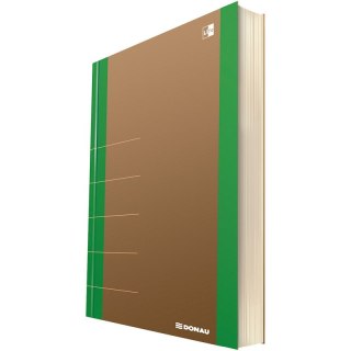 Notatnik Donau Life 165x230mm 80k kratka zielony