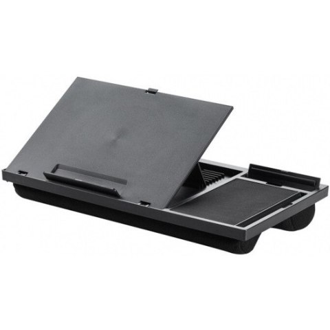Q-Connect KF14471 - podstawka pod laptop z podkładką pod mysz i uchwytem na telefon