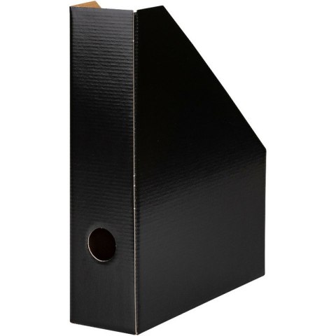Pojemnik na dokumenty Bantex A4/70mm kartonowy czarny