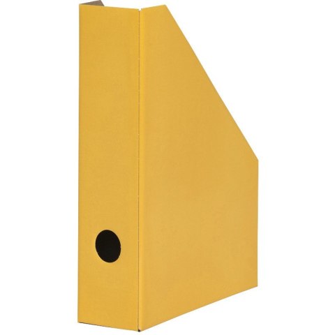 Pojemnik na dokumenty Bantex A4/70mm kartonowy żółty