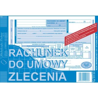 Rachunek do umowy zlecenia A5 (o+1k)