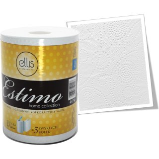 Ręcznik w rolce Ellis Estimo 50m 2w celuloza białe