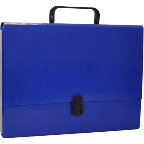 Teczka kartonowa z rączką Office Products A4/50mm granatowa